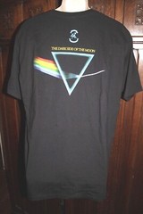 Pink Floyd band t shirt black mens XXL 2XL Dark side of the moon