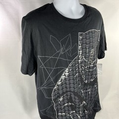 BLACK PANTHER DISNEY SHIRT MENS XL SHORT SLEEVE GRAPHIC TEE NWT NEW BIG FRONT