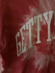 Gettysburg tie-dye t-shirt size large. Minor graphics wear as pictured .