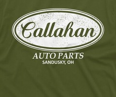 Callahan Auto Parts T-Shirt Tommy Boy Movie Shirt Chris Farley Callahan Tee