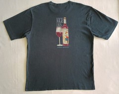 Tommy Bahama T- Shirt “Nice Legs” Wine Bottle Graphic Men’s Large Black