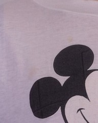 vintage 80s Artex Disney Mickey Mouse Sleep Shirt T-Shirt Pajama distressed OSFA