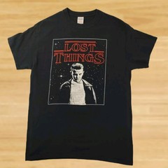 Stranger Things Fremde Dinge Schwarzes Kurzarm Hemd Erwachsene Größe Mittel