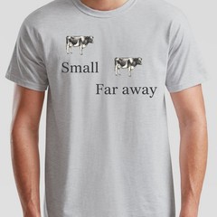 Unisex Father Ted Small… Far Away Tshirt With Cow Design