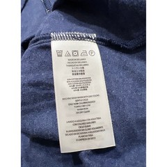 Michael Kors Men’s Allover Print Indigo Blue White Shirt Tee Size Large L New