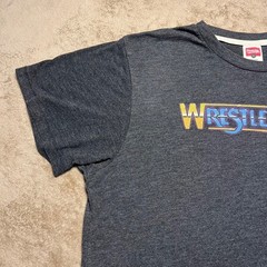 Homage WrestleMania WWE Graphic T Shirt Mens XL Charcoal Gray Heather Tri-Blend
