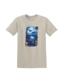 T-shirt small to 3xL – DOLPHIN JOYFUL spirit sealife resort beach nautical fun