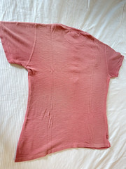 Ralph Lauren RRL Mens Knit Cotton Henley Shirt, Coral Toned, M
