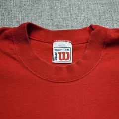 VTG 90s Wilson AthleticWear TShirt Red XXL Retro Classic Sports Streetwear Retro