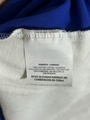 Nike Air Jordan T-Shirt Men XL Big Jumpman Embroidered Logo Blue White 37269-101