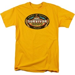 Survivor Vanuatu Licensed Adult Unisex T-Shirt Regular Fit Tee SM-3X