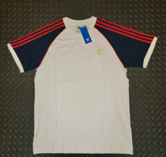 NEW MENS ADIDAS ORIGINALS 3-STRIPES CALIFORNIA TEE SHIRT ~SIZE MEDIUM #IY4865