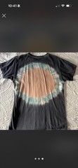 Sublime Tie-Dye Graphic Logo Crew Neck Short Sleeve Cotton T-Shirt Size S