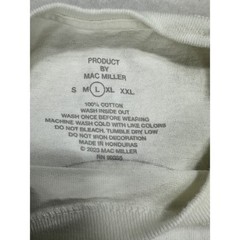 Mac Miller Swimming Album Graphic T-Shirt White Mens Large Tracklist