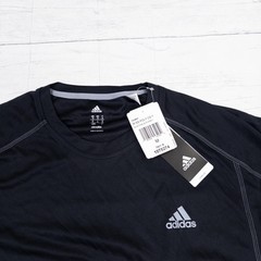 Adidas NEW Climalite Black Short Sleeve Polyester Performance T-Shirt Men’s M