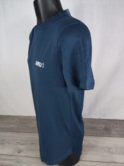 NEW LEVEL 1 Navy Men’s T Shirt Top Short Sleeve Medium Blue