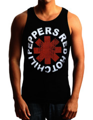 RED HOT CHILI PEPPERS PUNK ROCK Band Black Tank Top
