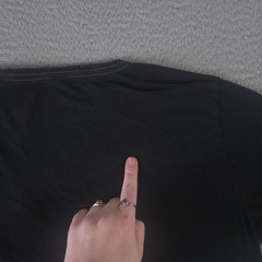 Roark Shirt Mens Medium Black Premium Tee 100% Organic Cotton Chest Pocket Tee