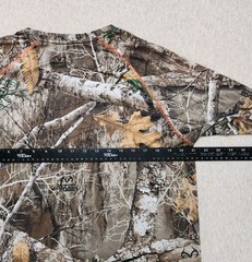 Realtree Edge Hunting Camo Shirt Medium Stretch Lightweight Tee Fishing Outdoors