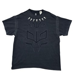 Disney Black Panther Kids XL Black Graphic T-Shirt Marvel