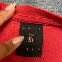Y2K Karl Kani T Shirt Mens 2XL Red Eagles Graphic Print Short Sleeve Streetwear