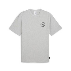 PUMA X Lost Management Cities Graphic Cat Crew Neck Short Sleeve T-Shirt Mens S