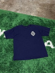 Vintage Fire Department EMS Eagle Navy Large 90s