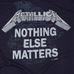 Metallica T Shirt Nothing Else Matters OFFICIAL Black S M L XL XXL New