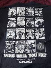 Metro Boomin Heroes and Villains Hip-Hop T-Shirt COMIC