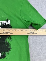 Nike T Shirt Mens Small Green Twilight XC 2019 Horror Graphic Running Tee