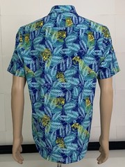 Chubbies Mens Weekend Casual Shirt Safari Cheetah Size Medium- EXCELLENT