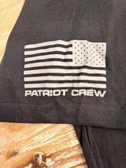 Lot of 6 Patriot Crew USA Flag Mens Large Perfect Fit Performance Tees