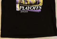 2020 LA Lakers NBA Playoffs Faded Shirt XL Basketball Kobe Shaq Champion Vtg Y2K
