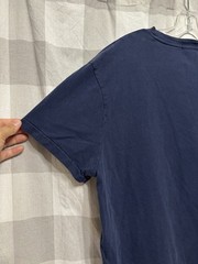 Polo Ralph Lauren Shirt Mens Large Navy Blue Crew Neck Classic Fit Preppy Casual