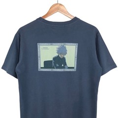 Vintage Evangelion 3.0+1.0 Khara Kaworu Nagisa Big Logo Japan Anime Movie Tee L