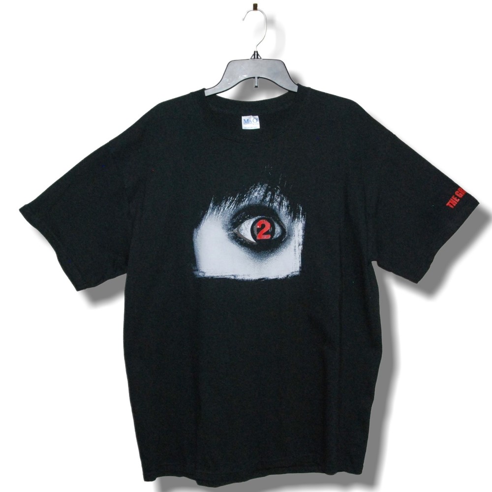 Vtg The Grudge 2 2006 Horror Movie Promo T-Shirt Large M&O Knits Tag Original