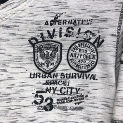 Vertical Shirt Mens Small Graphic Urban Survival Brooklyn Cotton T-Shirt Mens S