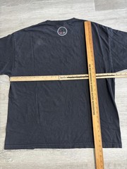 Aunkh Shirt Mens XL Black Power Button Logo Graphic Tee T-Shirt Technology
