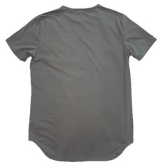 Cuts Clothing Shirt Mens Medium Tee Pyca Pro Stretch Crew Neck Gym Workout Gray
