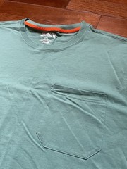 Duluth Trading 40Grit T Shirt Untucked Length Pocket Men’s XXL Standard Fit 2XL