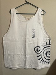 SUPER RARE 80s – 90s Nike single stitch tank top with surf design