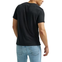 NEW Wrangler Men Graphic Tee XL Black Eagle Flag Patriotic Shirt USA Americana