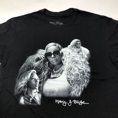 Mary J Blige Gorgeous 2022 Tour Double Sided Large Black T Shirt Concert Merch