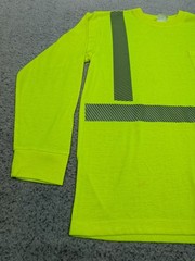 Pepsi Wearguard Aramark Reflective Shirt Safety Workwear Long Sleeve Neon Medium