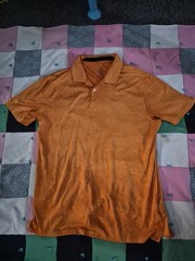 Men’s Large Nike DRI-FIT ADV Blue Golf Shirt – Tiger Woods Collection Nice!