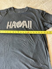 Men’s Ripcurl Rip Curl Standard Fit Cotton TShirt XL Hawai’i (discoloration)