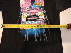 Sanrio Hello Kitty Tokyo Speed BLACK T-Shirt Size Large