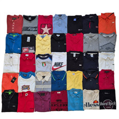 105x Branded T-Shirts Wholesale Reseller Lot Nike Lacoste Tommy Ralph Lauren