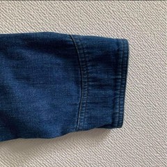 PHIGVEL Denim Shirt Blue/Navy Long Sleeve Size S