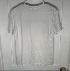 Men’s XS White Kurt Cobain Nirvana Graphic Print Crew Neck Cotton T-Shirt